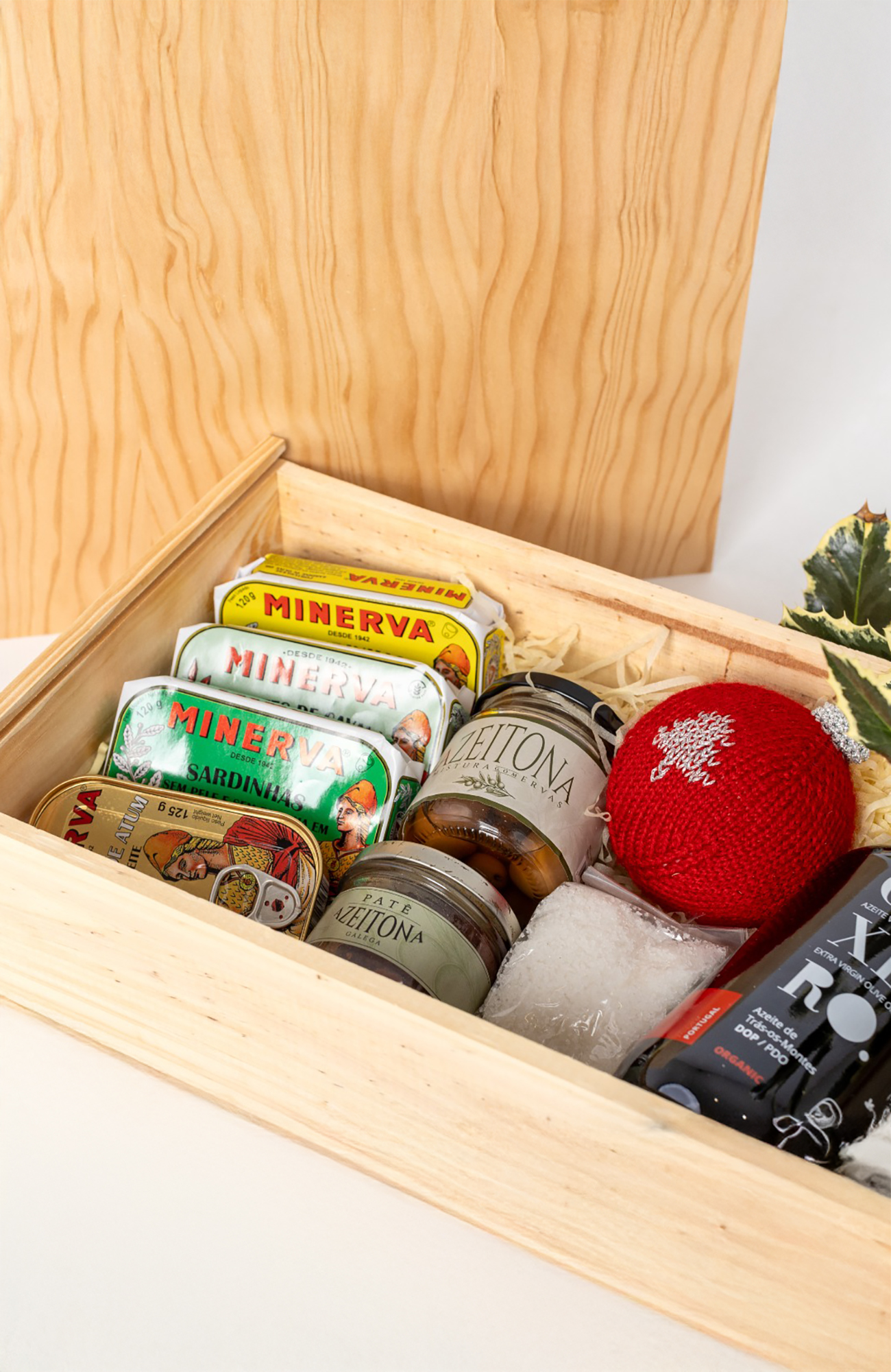 Caixa de madeira de Natal 3