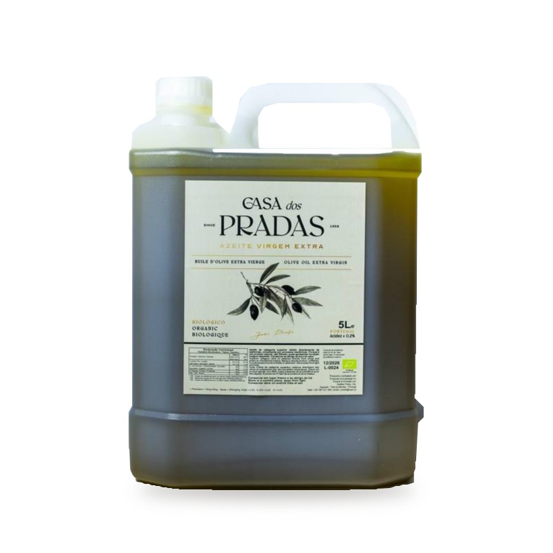 Azeite Extra Virgem Biológico Casa dos Pradas 5 L